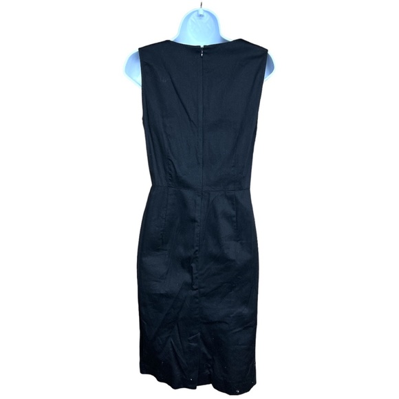 Sz10P Black Sleeveless Loft Petites Dress - Picture 5 of 7